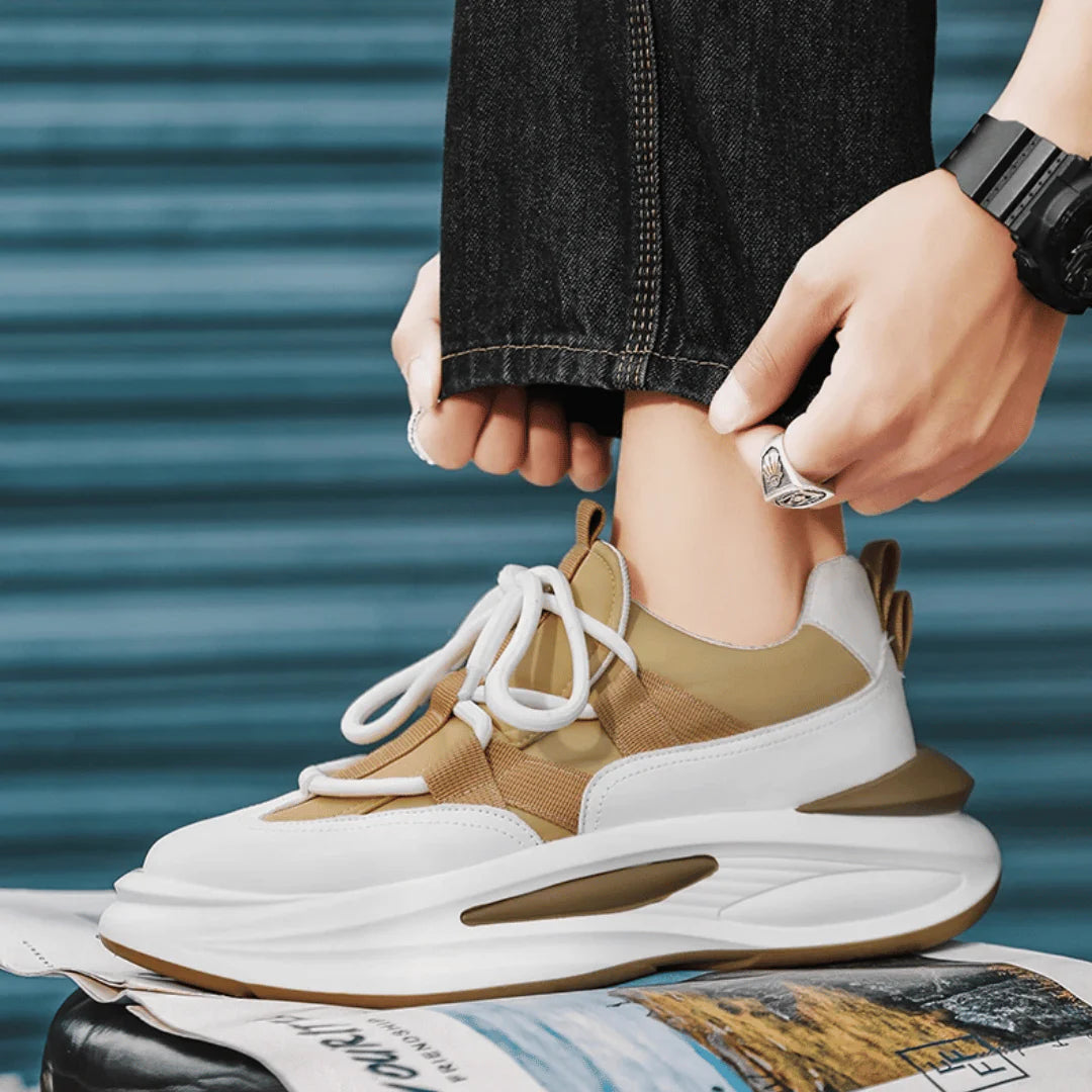 Enzo Ferrara Thick-Soled Sneakers