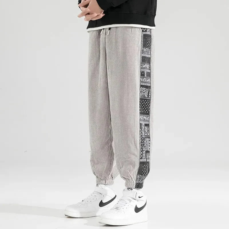 Men's Aztec Corduroy Joggers