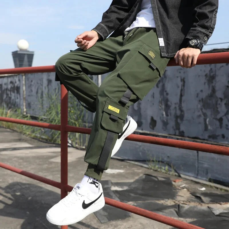 Straight-Leg Cargo Pants