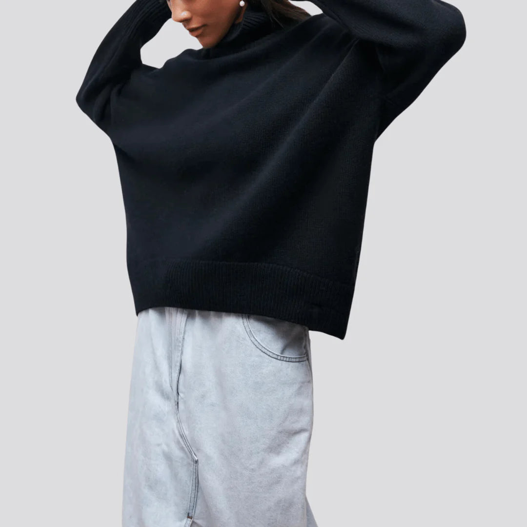Women's Camélia Picard Elegant Luxury O-neck Sweater