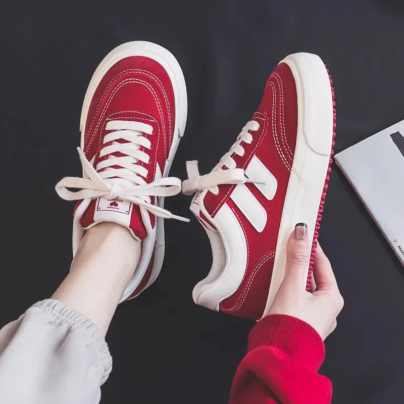Women's Soft Thick Canvas Sneakers