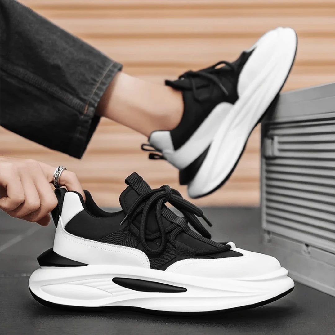 Enzo Ferrara Thick-Soled Sneakers