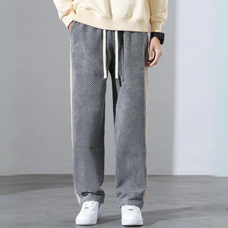 Men's Waffle Corduroy Joggers