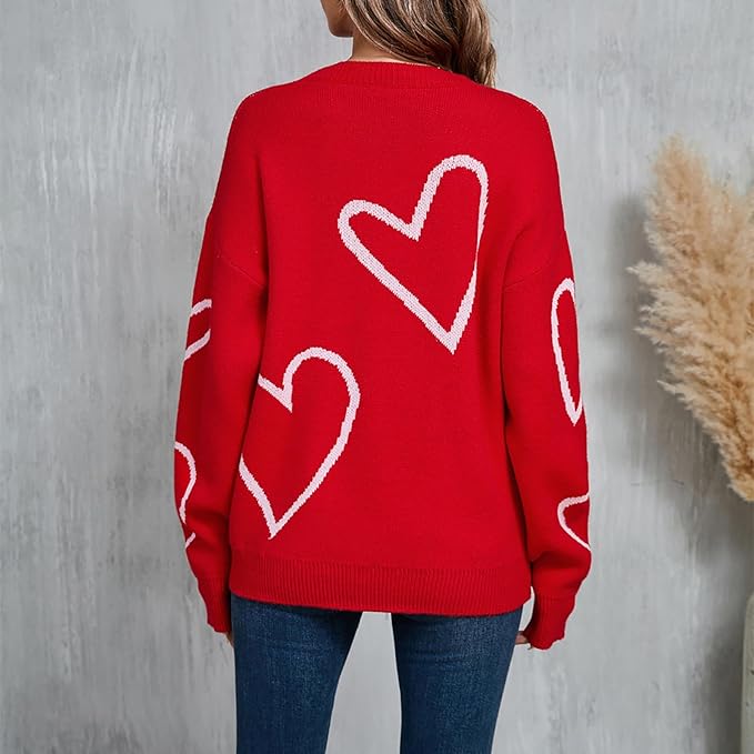 Lover's Lane Dropped Shoulder Sweater
