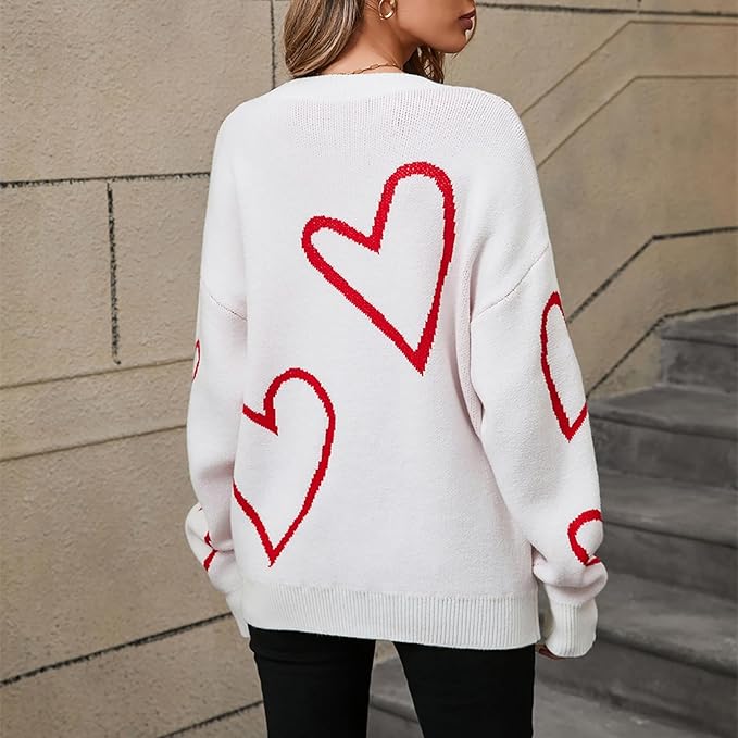 Lover's Lane Dropped Shoulder Sweater