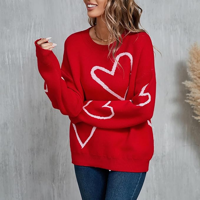 Lover's Lane Dropped Shoulder Sweater