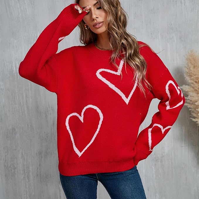 Lover's Lane Dropped Shoulder Sweater