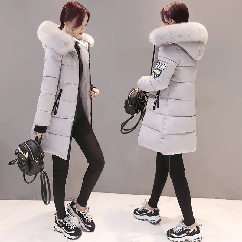 Women's Thick Warm Slim-fit Overcoat