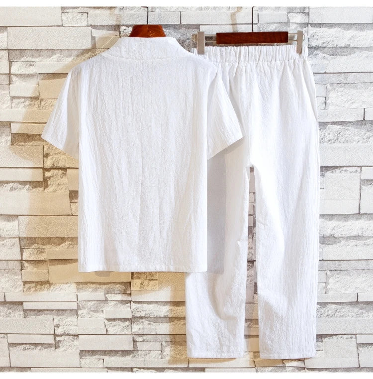 Austin™ 100% Premium Cotton Shirt & Trousers Set