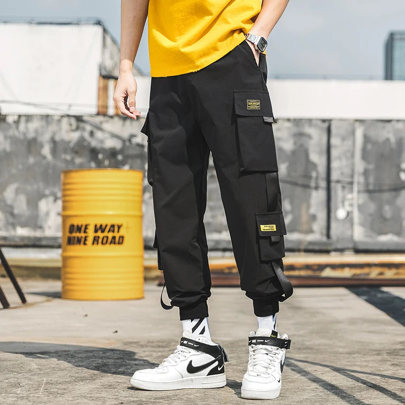 Straight-Leg Cargo Pants