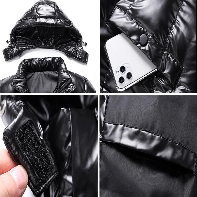 Phantom Luxe Puffer Hoodies Jacket