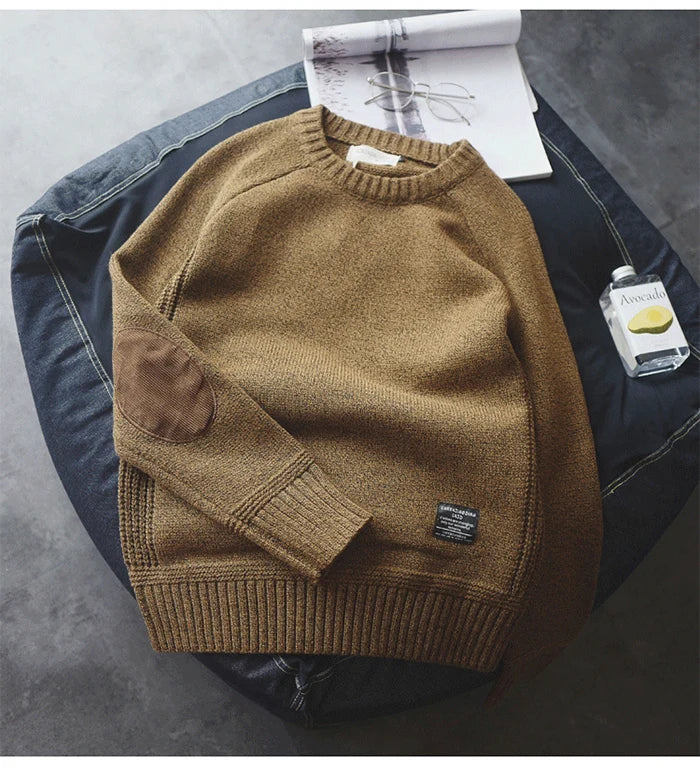 Men's Pullover Oversized Knitted Sweater