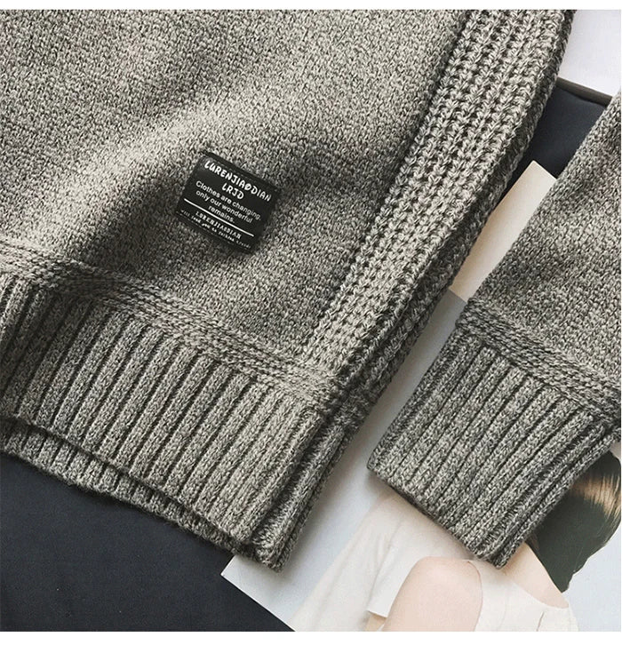 Men's Pullover Oversized Knitted Sweater