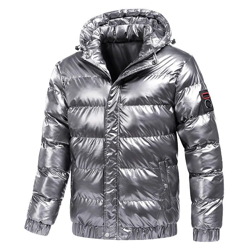 Phantom Luxe Puffer Hoodies Jacket