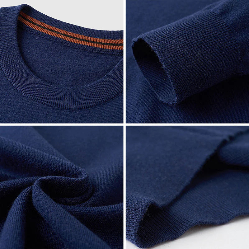 Dante Premium Jacquard Wool Sweater