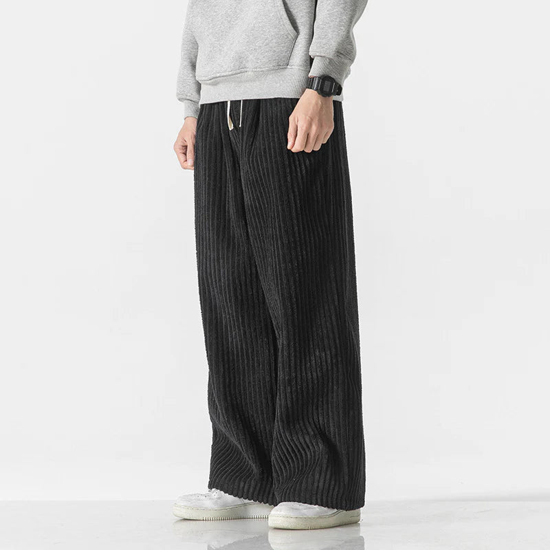 Thread Corduroy Loose Joggers