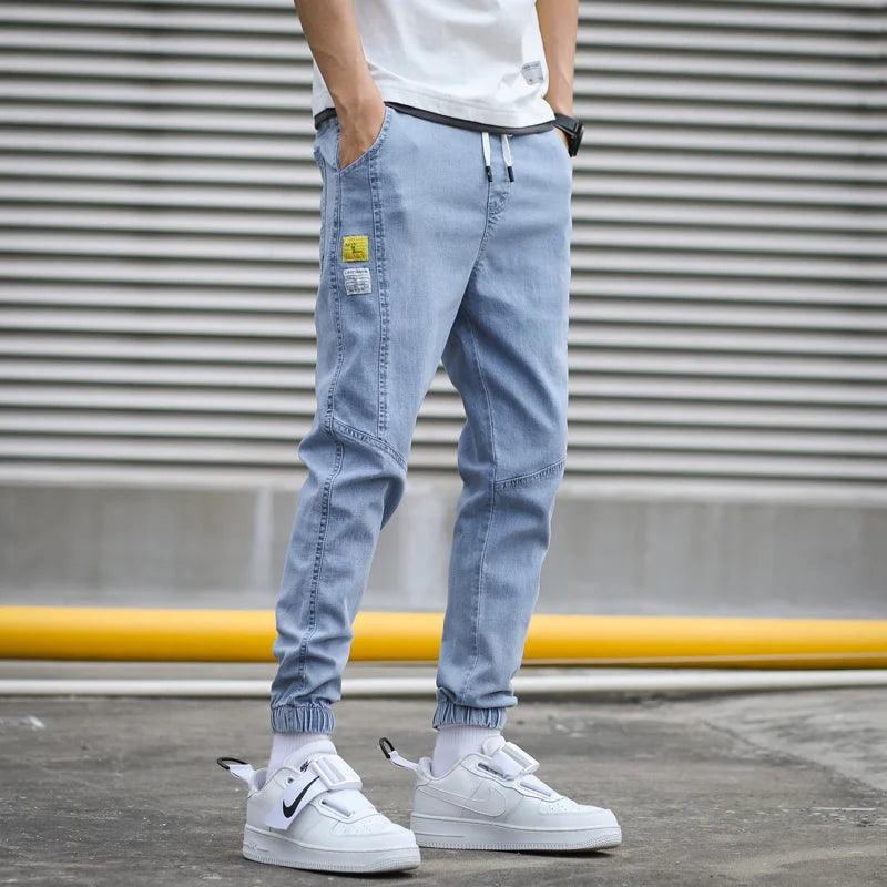 Men's Tapered Denim Joggers