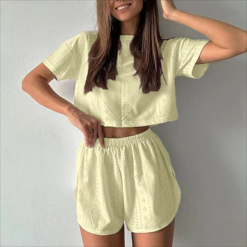 Verona Shorts Sleepwear 2 Piece Set