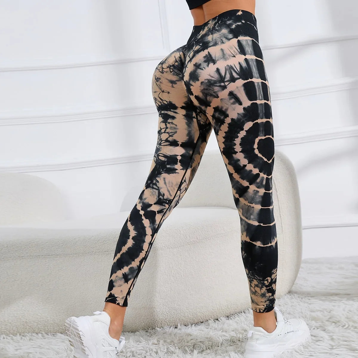 Ophelia Tie-Dye Scrunch Leggings