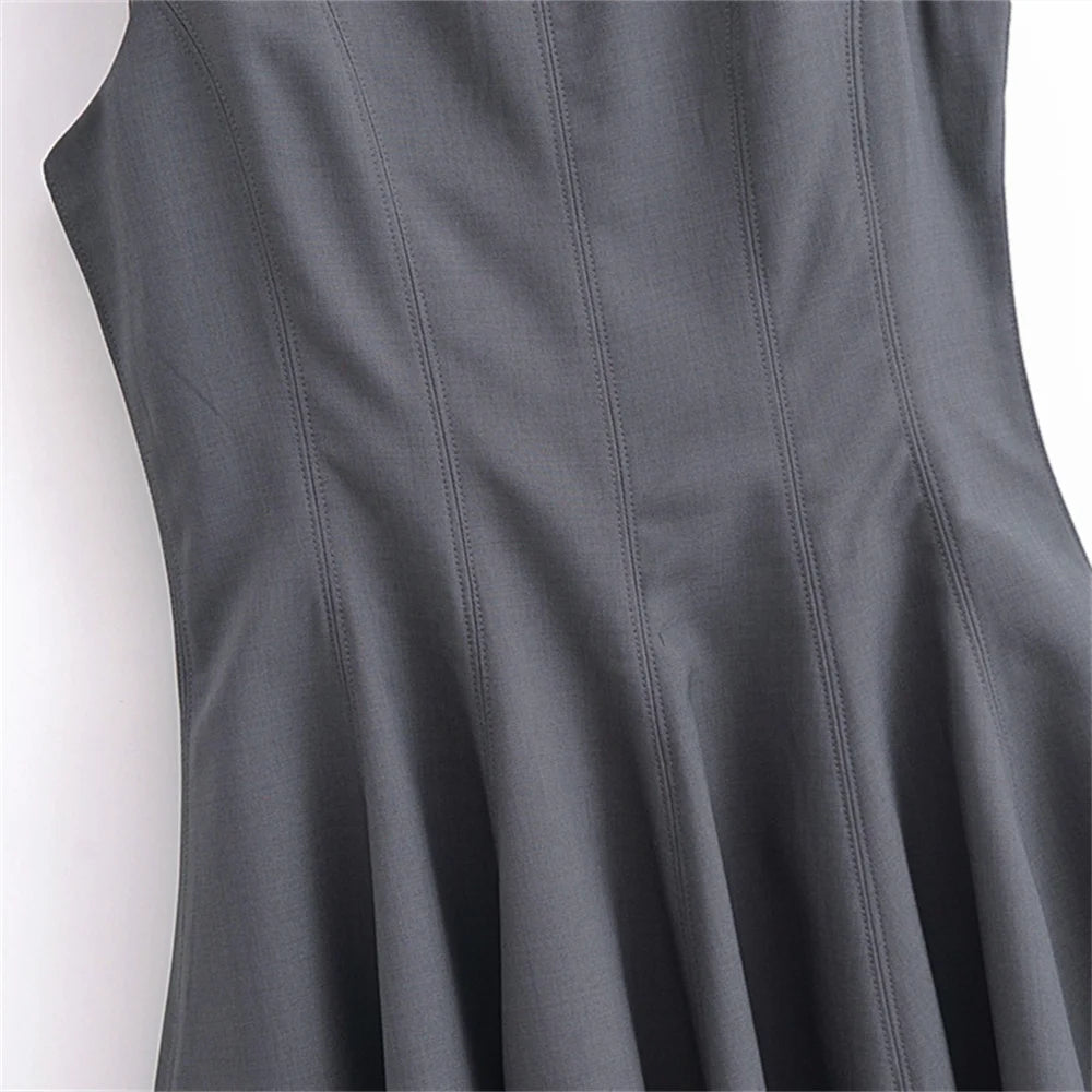 Viviana Sleeveless Short Dress