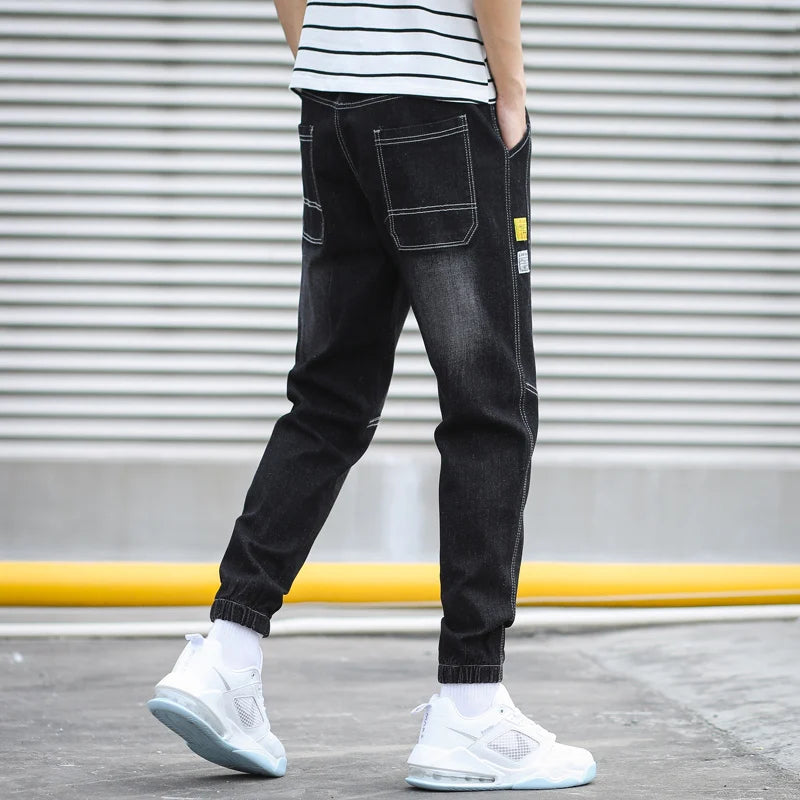 Men's Tapered Denim Joggers
