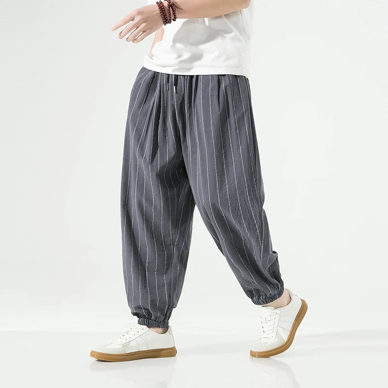 Susano Striped Bagg Joggers