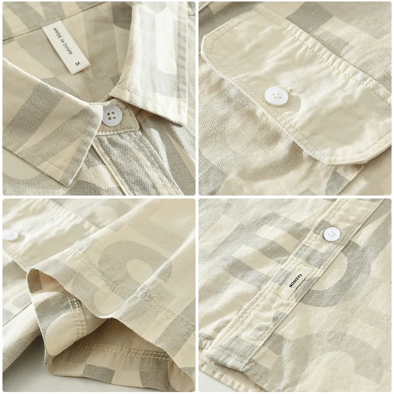 Men's Short Sleeve Beach Shirts