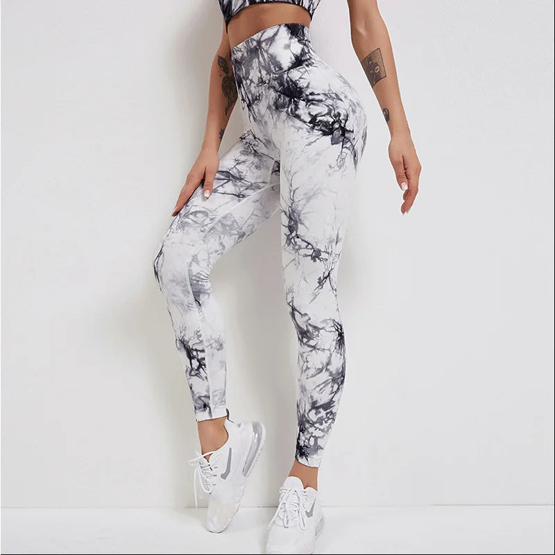 Fojo Dye Seamless Scrunch Leggings