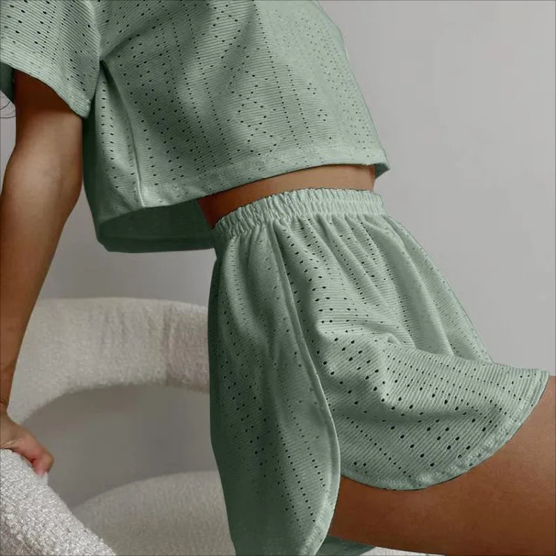 Verona Shorts Sleepwear 2 Piece Set