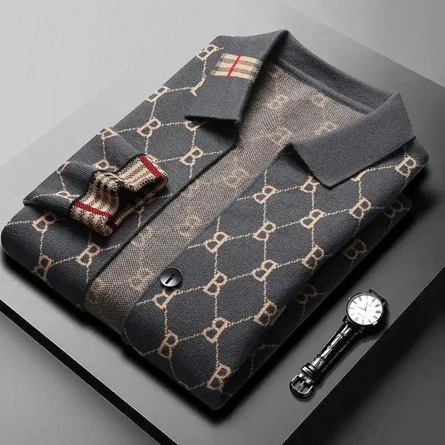 Luciano Luxury Knit Blazer