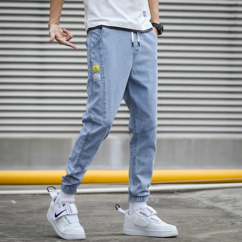 Men's Tapered Denim Joggers