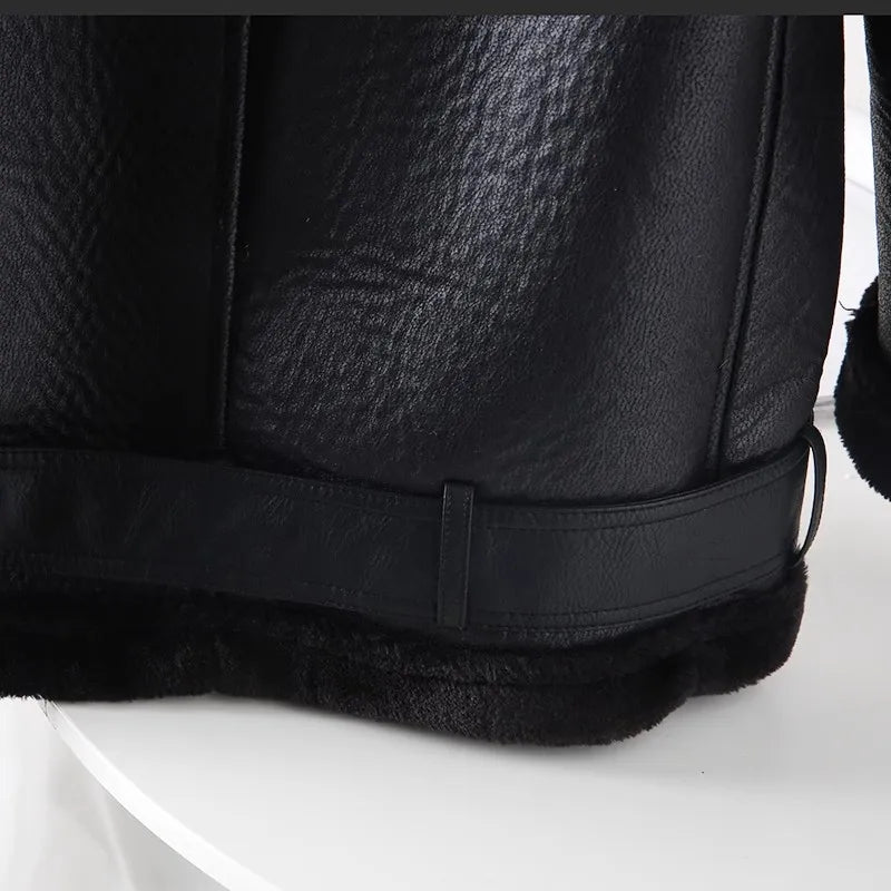 Women's Thick Warm Lamb Feather Jacket