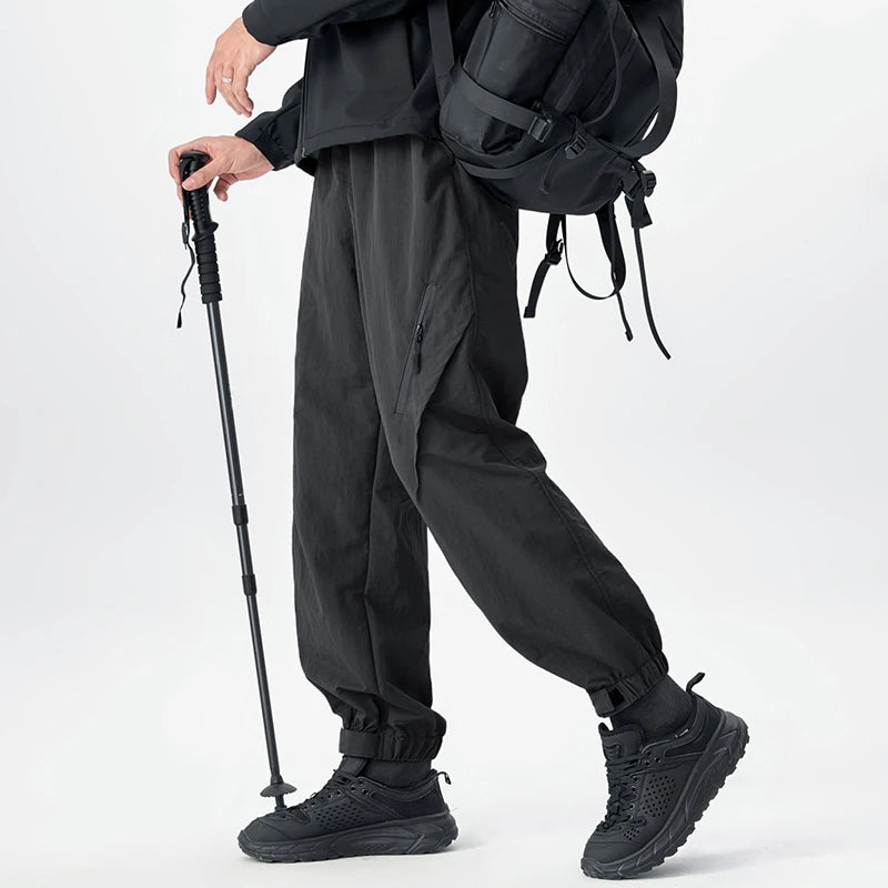Men's Streetwear Zipper Jogger