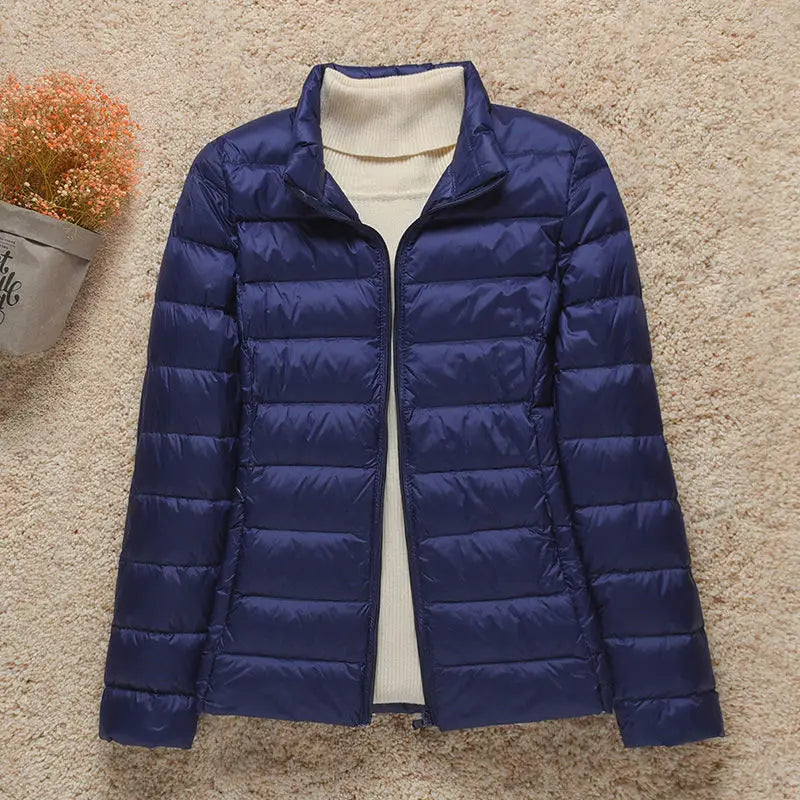 Women's Winter Light Down Slim Puffer Jacket