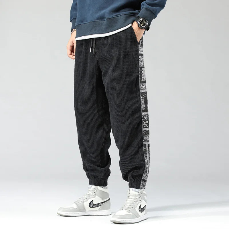 Men's Aztec Corduroy Joggers