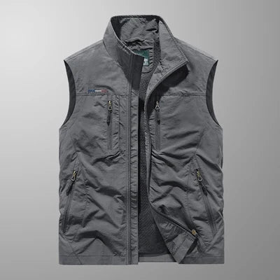 Vincent Multi-Pocket Classic Cargo Gilet