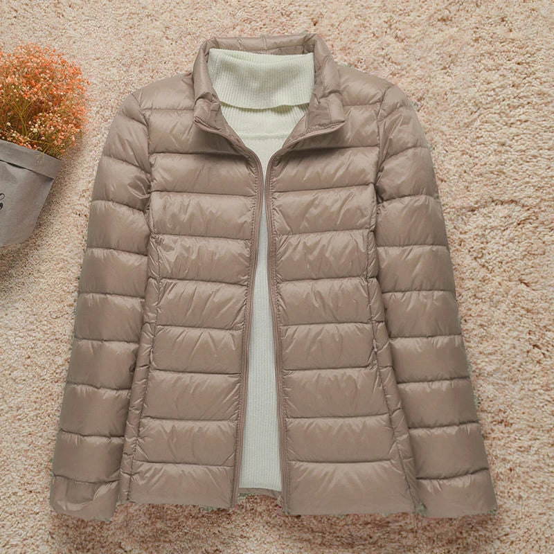 Women's Winter Light Down Slim Puffer Jacket