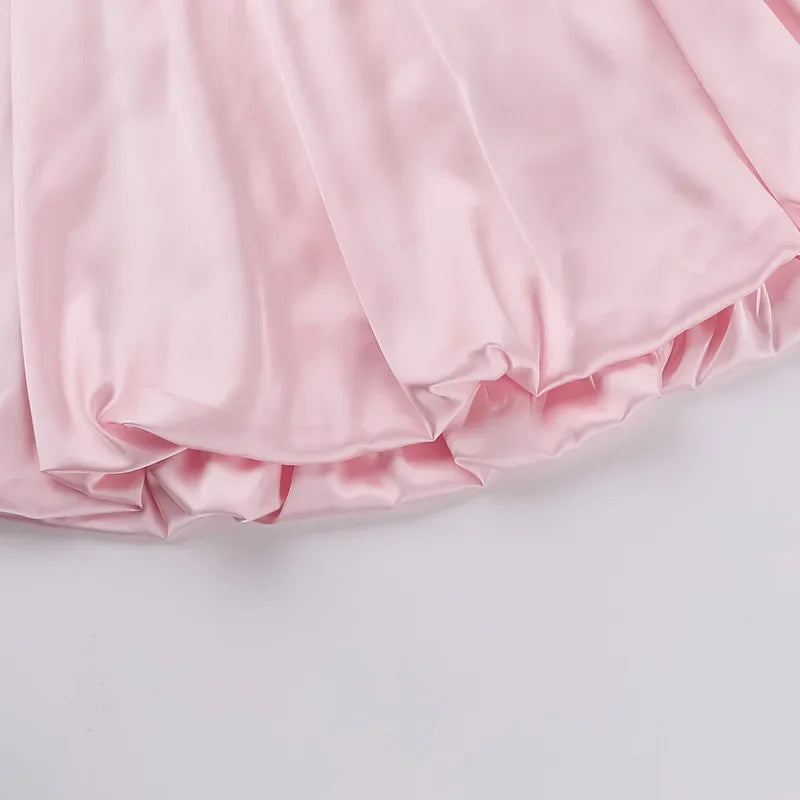 Look Of Love Lace Ruffled Party Dress