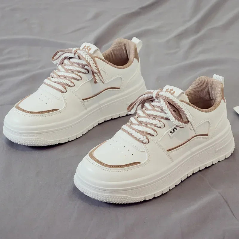 ChunkyChic White Sneakers