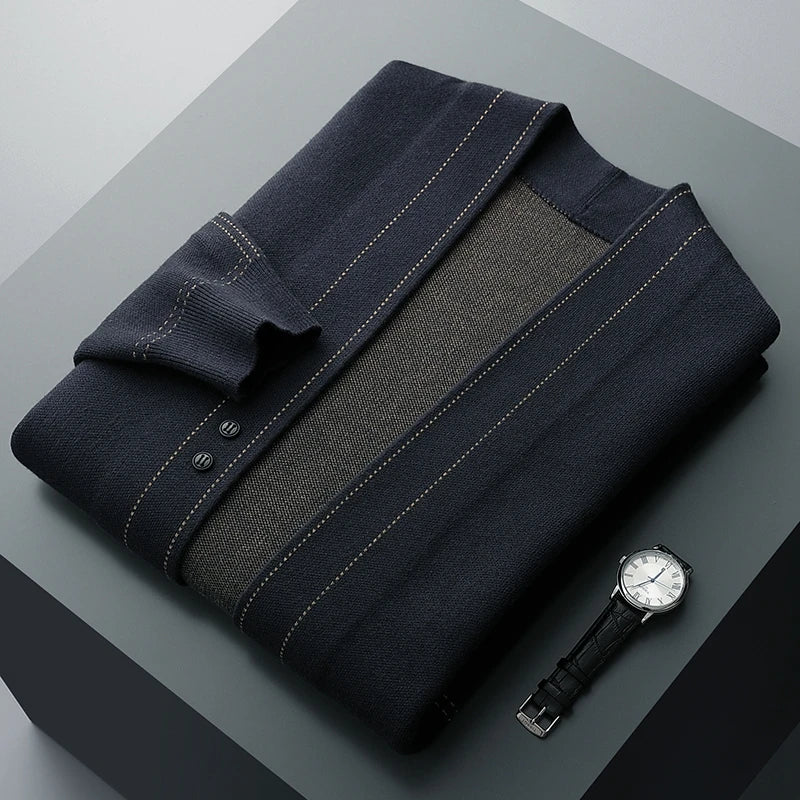 Men's Parker Virgin Wool Cardigan