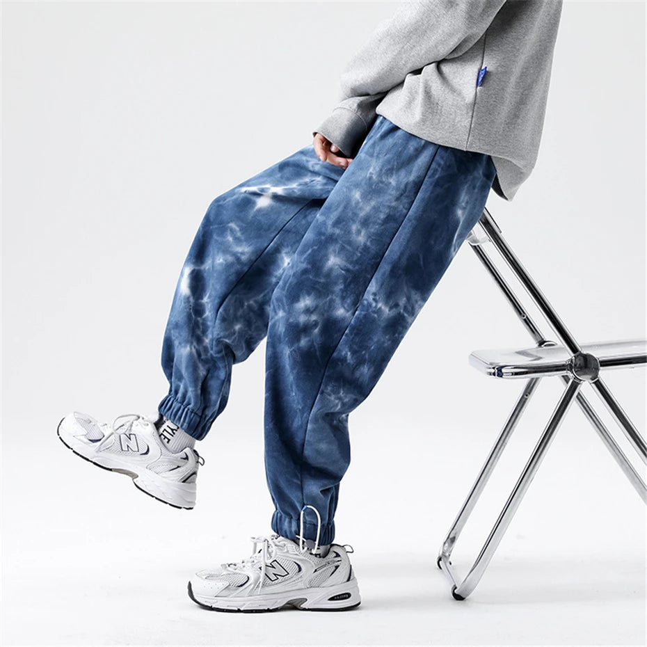 Men's Acid Wash Joggers