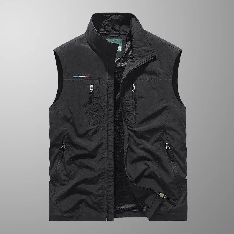 Vincent Multi-Pocket Classic Cargo Gilet