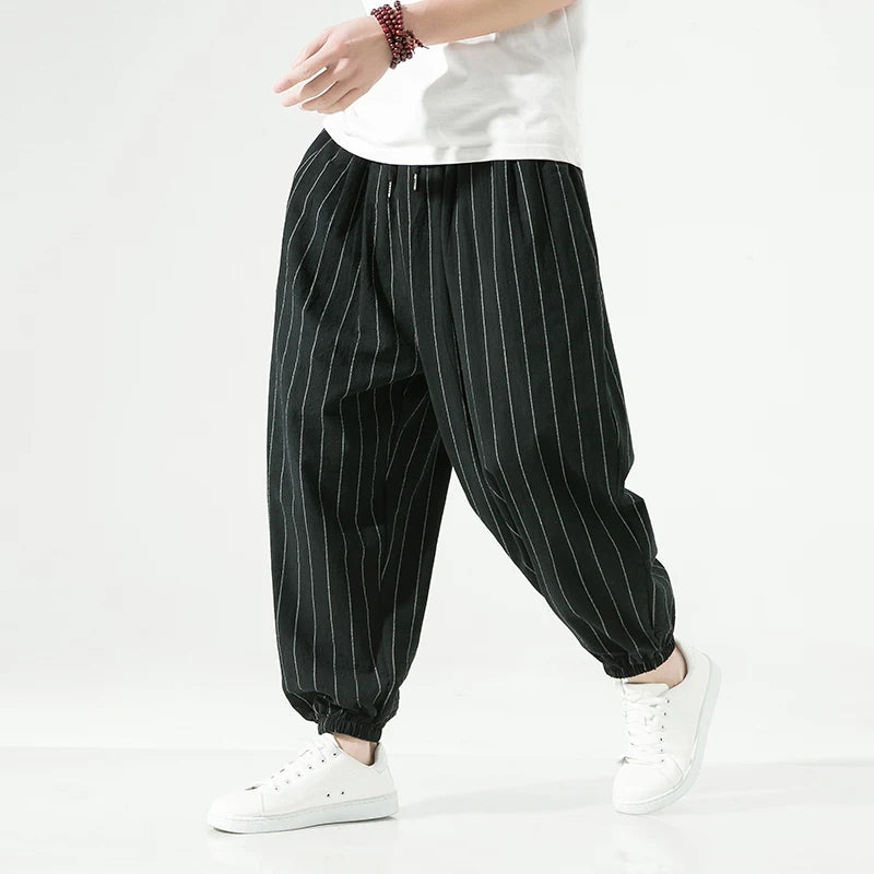 Susano Striped Bagg Joggers