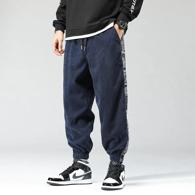 Men's Aztec Corduroy Joggers