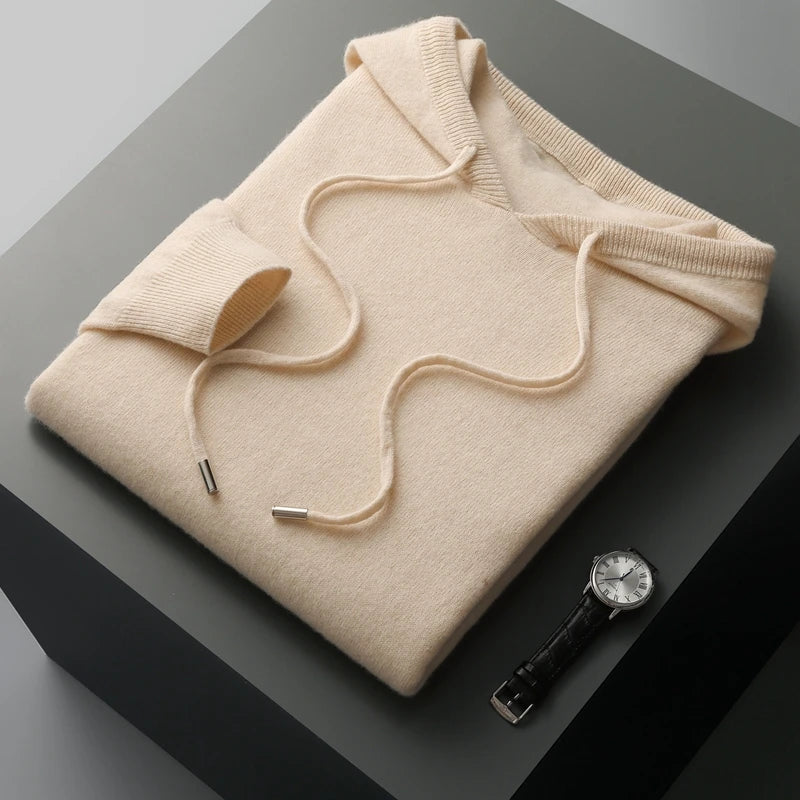 Matteo Merino Wool Hoodie