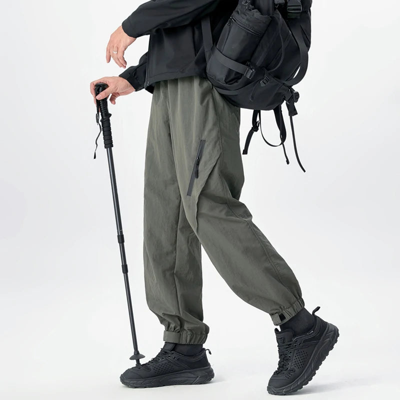 Men's Streetwear Zipper Jogger