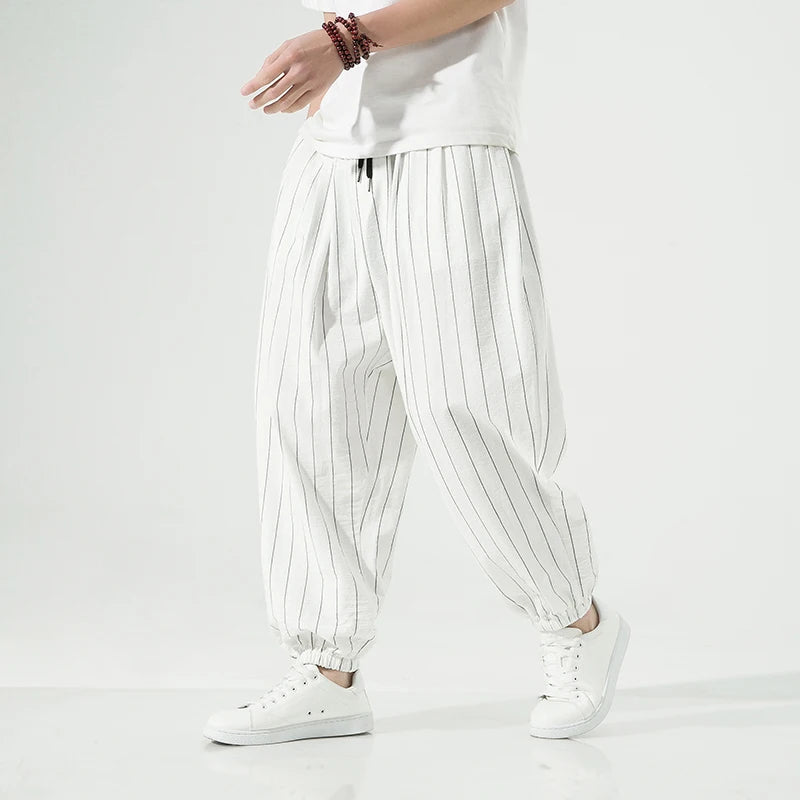 Susano Striped Bagg Joggers