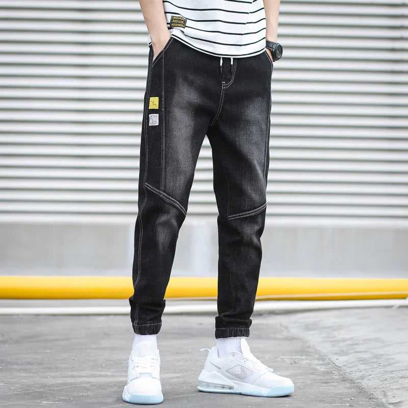 Men's Tapered Denim Joggers