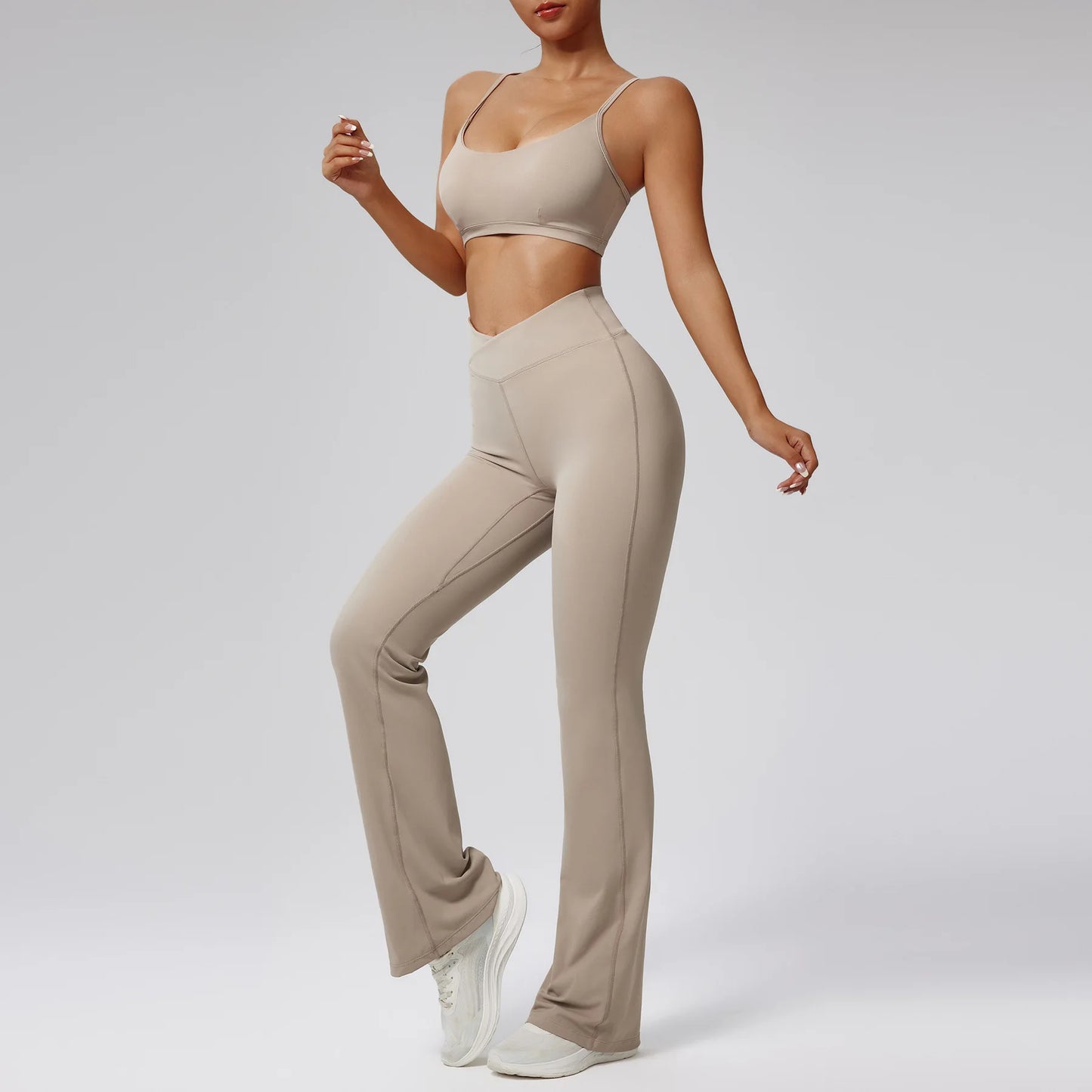 Alaina Flare Leggings & Bra Sets