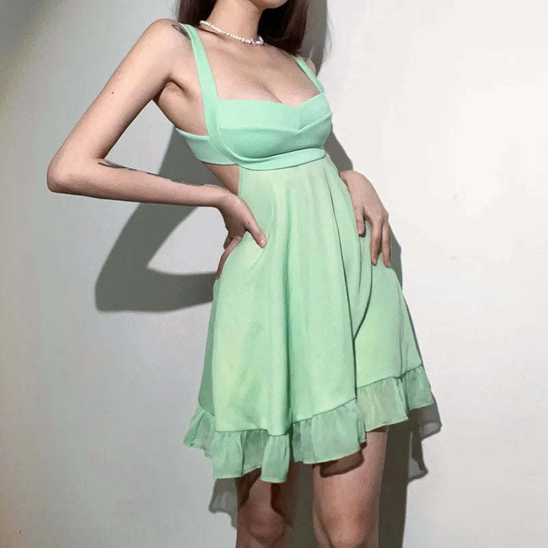 Maura Mini Ruffle Dress